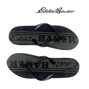 Eddie Bauer Men’s EB Logo Flip-Flops